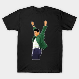 Hideki Matsuyama Green Jacket T-Shirt